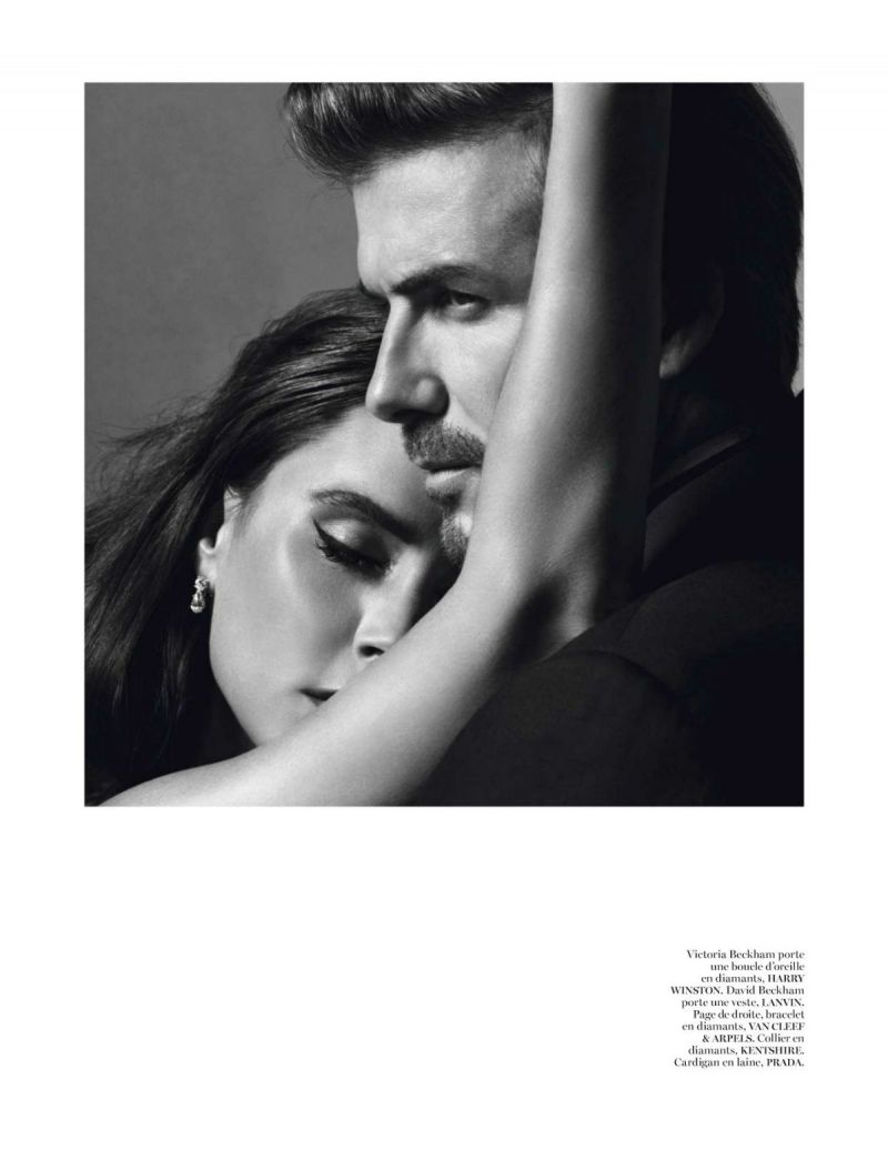     (Victoria and David Beckham)   Vogue