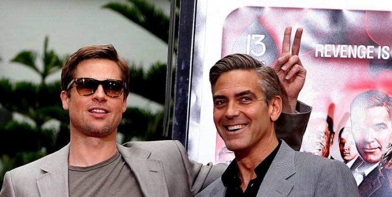   (George Clooney)    (Brad Pitt)    